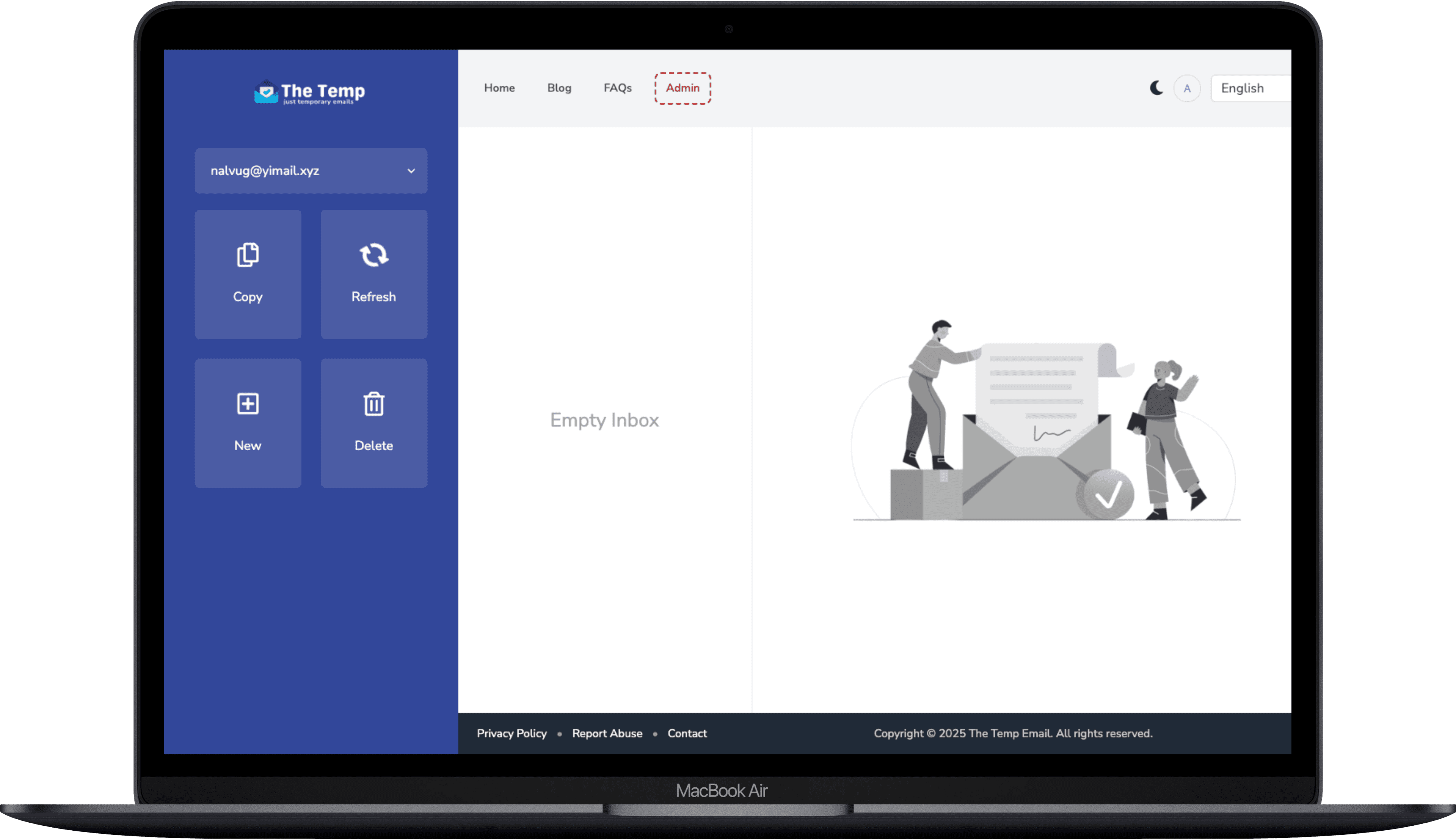 TheTempEmail - Disposable Temporary Email